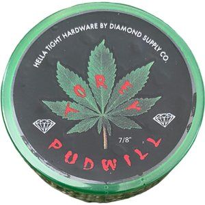 DIAMOND SUPPLY CO. Pudwill Hella Tight ⅞” Skateboard Hardware w/Green Grinder